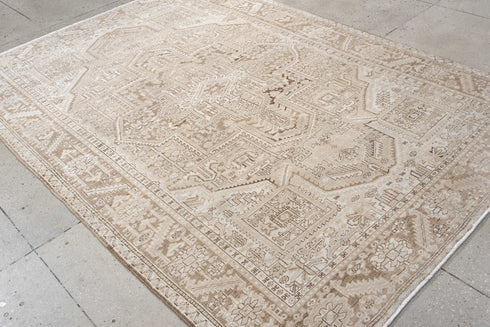 Antique Heriz Area Rug (6' x 9')